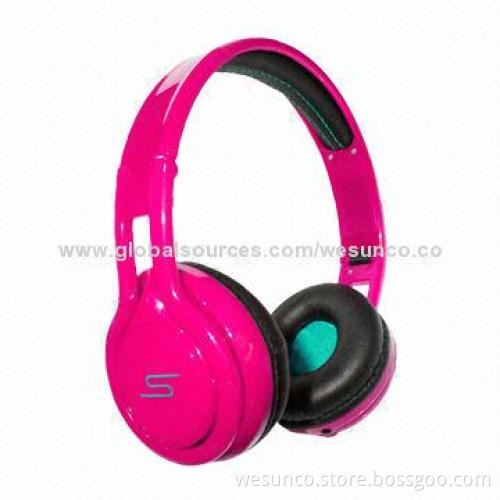 High Quality Wired Headphone, Comfortable and Good PU Ear-pad